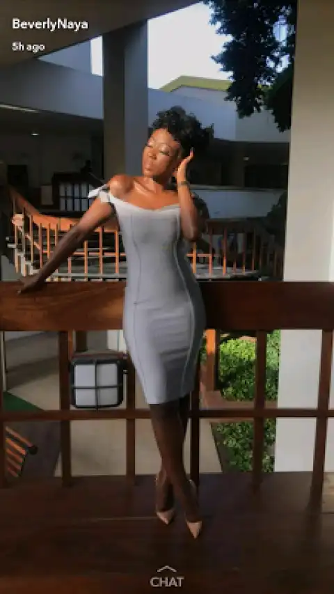 ' Slay Mama ' Beverly Naya Steps Out To Obasanjo's Son's Wedding In This Sexy Outfit (Photos)